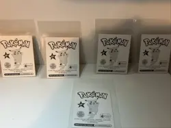 1999 Merlin Pokemon Stickers Prism Set Of 5 - Image 2