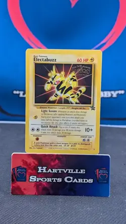 Electrabuzz #2 Black Star Promo Stamped Pokemon 1st Movie Non-Holo LP - Image 1