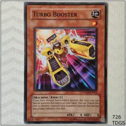 Turbo Booster - TDGS-EN001 - Common Unlimited Yugioh - Image 1