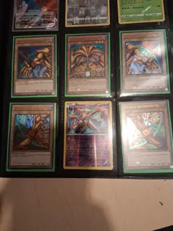 Exodia The Forbidden One COMPLETE SET 5 (has damage on the back) - Image 1