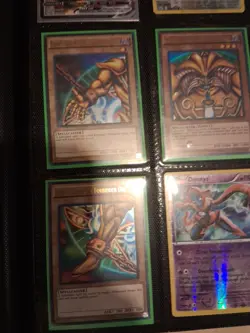 Exodia The Forbidden One COMPLETE SET 5 (has damage on the back) - Image 2
