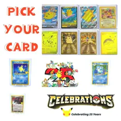 2021 Pokemon Celebrations 25th Anniversary Singles Pick Choose Your Card NM-M+🔥 - Image 2