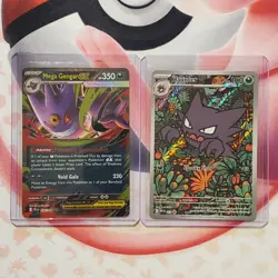 Haunter 027 Promo + Mega Gengar ex 056/094 - Box Fresh - Pokemon Card Lot #922 - Image 1