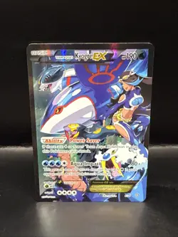 Pokemon card: Team Aqua’s Kyogre EX 6/34 Double Crisis Holo - Image 3