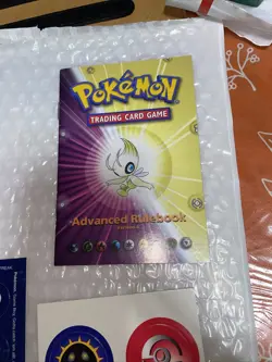 Vintage Pokemon TCG Neo Destiny Advanced Rulebook & Card Lists Damage Tokens HTF - Image 5