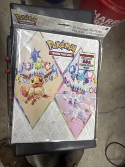Ultra Pro Pokemon Prismatic Evolutions - 9 Pocket Binder Holds 252 Total Cards - Image 1