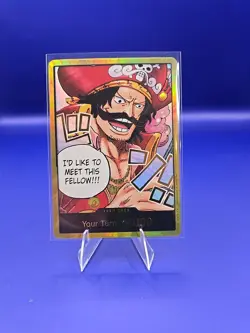 DON!! Card (Gol.D.Roger) (Gold) Carrying On His Will Foil - Image 1