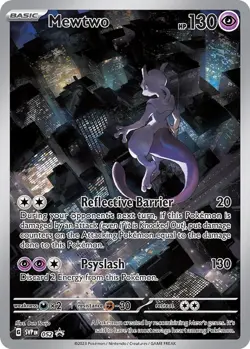 Mewtwo - SVP052 - Pokemon Scarlet & Violet Promo SEALED Holo Rare Card NM - Image 1