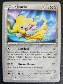Jirachi XY67 2018 World Championships Pokemon Black Star Promo TCG Card LP - Image 1