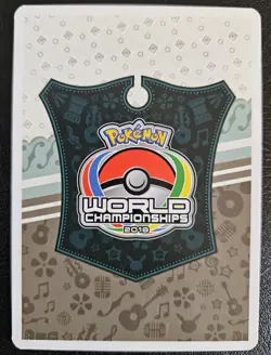 Jirachi XY67 2018 World Championships Pokemon Black Star Promo TCG Card LP - Image 2