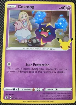 Cosmog 013/025 Celebrations Holo - Pokemon Card - Image 1