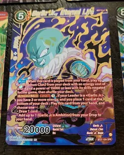 Dragon Ball Z - Wild Resurgence Lot Of (5) Cards SPC & SR- Exact Items Pictured - Image 5