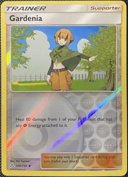 Gardenia 124/156 Sm-Ultra Prism Reverse Holo - Pokemon Card - Image 1