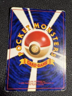 Pokemon TCG Haunter No. 093 Base Set Japanese Old Back VIntage Card - Image 2