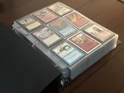 Big ! Old ! Vintage Magic Gathering 1008 Cards Collection Binder Alpha Mtg Lot - Image 1
