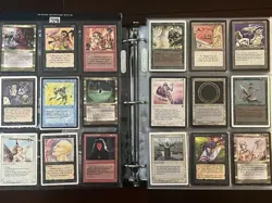 Big ! Old ! Vintage Magic Gathering 1008 Cards Collection Binder Alpha Mtg Lot - Image 3