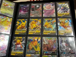 Pokemon Card Binder Collection 438 Cards - VMAX, EX, GX, Holos - SWSH / SV era - Image 2