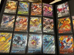 Pokemon Card Binder Collection 438 Cards - VMAX, EX, GX, Holos - SWSH / SV era - Image 3