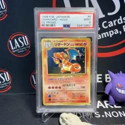 ⭐RARE⭐ Pokemon Japanese CD Promo Holo Charizard #6 PSA 9 MINT Card - Image 1