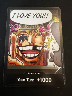 Rosinante Don!! Card | OP04 Exclusive Alt Art Double Pack Promo | One Piece TCG - Image 1