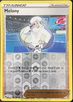 Melony 146/198 Swsh06: Sword & Shield - Chilling Reign Reverse Holo Pokemon Card - Image 1