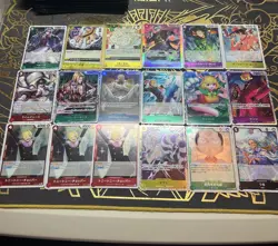 One Piece OCG Card Lot NM From Various Sets (OP05. OP06, ST09, ST10). - Image 1