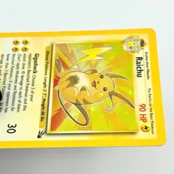 Raichu 14/62 Fossil Holo Rare Lightly Played 1999 Vintage Pokemon TCG Card - Image 3