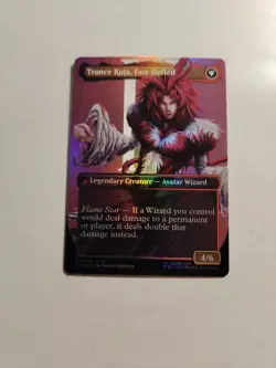 Kuja, Genome Sorcerer / Trance Kuja (#399) Foil Extended Borderless FF MTG - Image 3