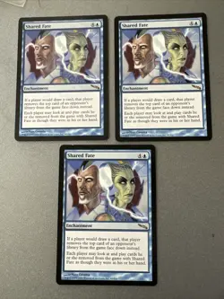 Shared Fate X3 Mirrodin LP Condition See Front/back Pics - Image 1