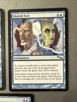 Shared Fate X3 Mirrodin LP Condition See Front/back Pics - Image 3