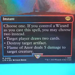 Flame of Anor (Borderless) MtG Lord of the Rings: Tales of Middle-Earth Foil - Image 2