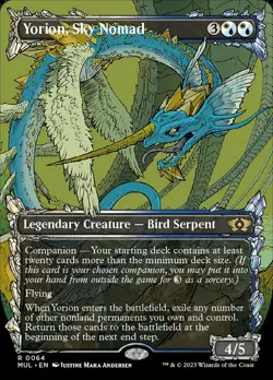 4 x Yorion, Sky Nomad - Foil - March of the Machine: Multiverse Legends - NM-Min - Image 1