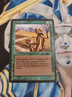 Citanul Druid MTG Antiquities Green Uncommon Creature Slightly Played x1 GG1 - Image 1