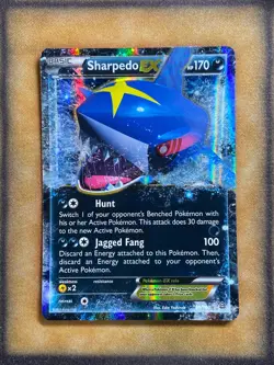 Pokemon Sharpedo EX 91/160 Primal Clash Ultra Rare NM - Image 1