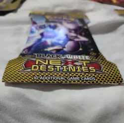 Rare Pokemon Sleeved Sealed Booster Pack NEXT DESTINIES B&W - Image 2