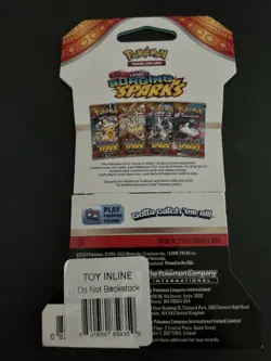 VERY HEAVY - 31.92g - Pokemon Surging Sparks Sleeved Booster Pack - SEALED! - Image 3