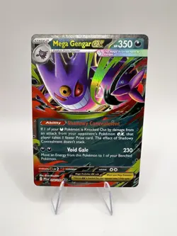 Mega Gengar EX Phantasmal Flames 056/094 Pokemon TCG Double Rare Mega Evolution - Image 1