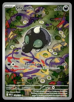 2025 Pokemon Mega Evolutions 149 Shroodle Near Mint - Image 1