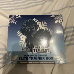 Pokemon TCG Pokemon Center Silver Tempest Elite Trainer Box ETB New Sealed 820650851070 - Image 1