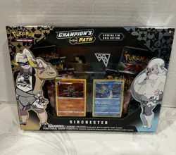 Pokemon TCG Champion's Path Circhester Pin Box 5 Packs NEW SEALED👀🔥🔥 - Image 1