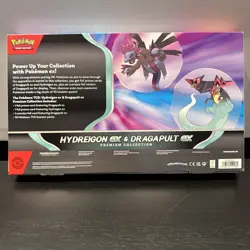 Pokemon TCG Hydreigon EX & Dragapult EX Premium Collection Box - New Sealed - Image 2