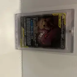Pokemon Team Up Gengar Mimikyu GX Alternate Art 165/181 Sun & Moon - Damaged - Image 3