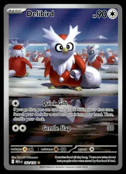 2025 Pokemon Mega Evolutions 152 Delibird Near Mint - Image 1