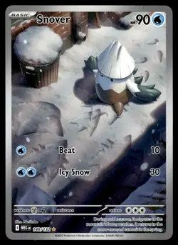 2025 Pokemon Mega Evolutions 140 Snover Near Mint - Image 1