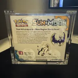 Sun & Moon Base Booster Box Pokemon TCG Factory Sealed SM01 w/Acrylic Case - Image 2