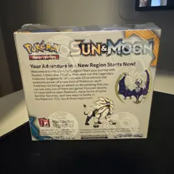 Sun & Moon Base Booster Box Pokemon TCG Factory Sealed SM01 w/Acrylic Case - Image 4