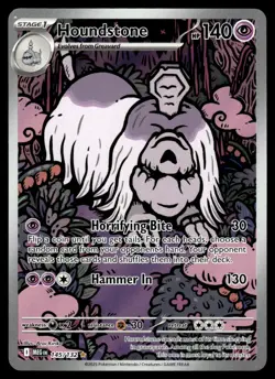 2025 Pokemon Mega Evolutions 145 Houndstone Near Mint - Image 1