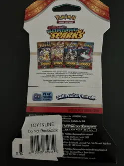 VERY HEAVY - 31.89g - Pokemon Surging Sparks Sleeved Booster Pack - SEALED! - Image 3