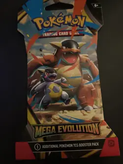 (VERY HEAVY) 33.19g Pokemon TCG Mega Evolution Sleeved Booster Pack (SEALED)✅ - Image 2