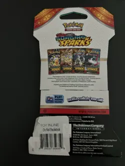 VERY HEAVY - 32.01g - Pokemon Surging Sparks Sleeved Booster Pack - SEALED! - Image 3